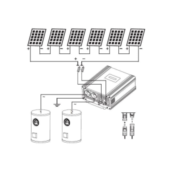 Zestaw do grzania wody w bojlerach ECO Solar Boost EVO PRO 8xPV